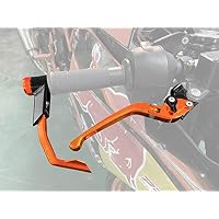 Leviers Frein & Embrayage CNC Réglables Moto - Compatible KTM Duke 390/200/125, RC, Adventure, Husqvarna 401
