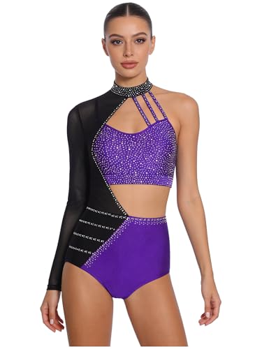 Justaucorps de gymnastique compétition et coupe ajustée haut de gamme