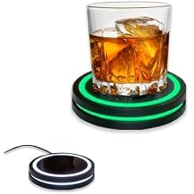 Smart Coaster Cocktail Machine Portable Cocktail Maker Interactive Lighting with Built-in Smart Sensing Tech Easy to Mat Bar Club Drink