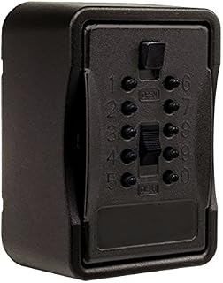 Kidde AccessPoint 001267 KeySafe Pro Multiple Key, Pushbutton, with Cover, Black