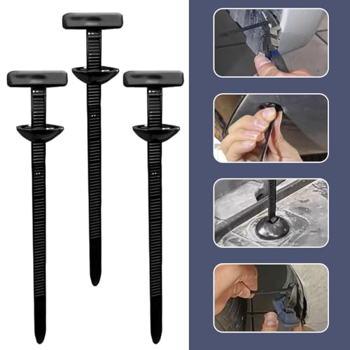 100 Stück Nylon Kabelbinder Schnalle, Nylon Universal Cable Tie Buckle, Mehrzweck Kunststoff kabelbinder für Karosserie, Werkzeug für tägliche Reparaturen