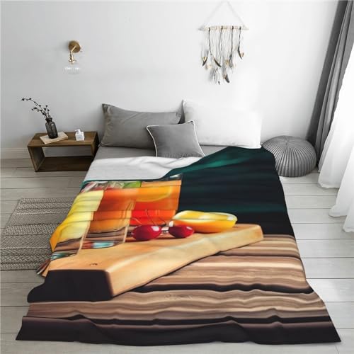 Couverture en flanelle chic et confortable en microfibre légère de qualité supérieure