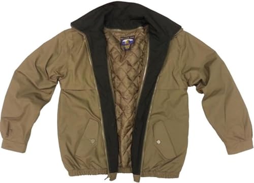 Falcon Bay Regular and Big and Tall Insulated Winter Bomber Jacket with Zip Out Quilted Liner to Size 10X Big and 6X Tall2