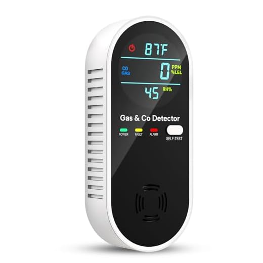 4-in-1 Gas and CO Detector Plug-in