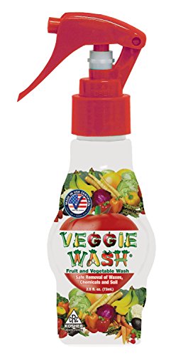Veggie Wash Natural Fruit and Vegetable Wash, 2.5 fl. Oz. Spray