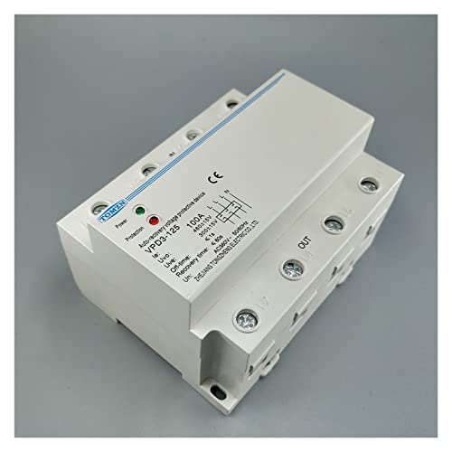 Relais de protection triphasé 380V 100A : stoppez les surtensions sur rail DIN - 6
