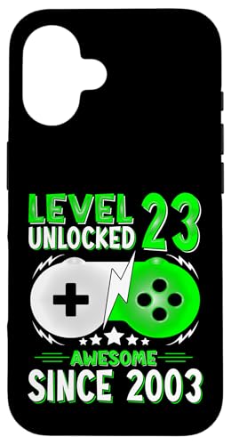 Level 23 Unlocked Birthday 23 Years Old Gifts 23rd Birthday �X�}�z�P�[�X iPhone 16 �p