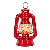 Stansport 7.5' Hurricane Lantern (130),Red