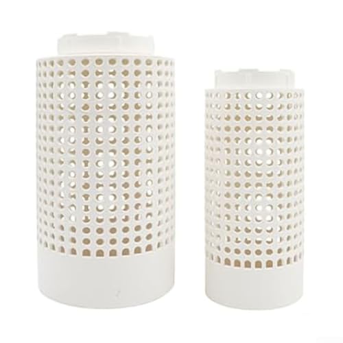 FUANA 2 compostiere per compostaggio di vermi, compostaggio per vermi, bidone per compostaggio, compostiera rapida, mini compostiera per insetti in PVC, tubo con coperchio