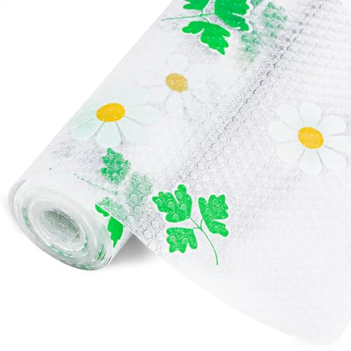 xyuayamz Protection Tiroir Cuisine, Tapis de Tiroir Cuisine, Protection Fond de Drawer 30 Cm X 3 M, Rouleau Antidérapant avec Motifs Antidérapants en Forme de Points, Convient pour Les Drawer