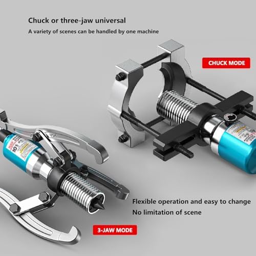 3 Jaw Puller Kit - Versatile Vertical & Horizontal Bearing Pullers, Essential Tool for Mechanics, DIY Projects, Auto Repair, Heavy-Duty Design for Easy Use