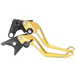 Luckmart 5D アルミ CNC 車用 6段階調整 テクスチャ ショットタイプ ブレーキレバー クラッチレバー レバーセット 対応車種 ヤマハ Yamaha YZF-R1 1999-2001