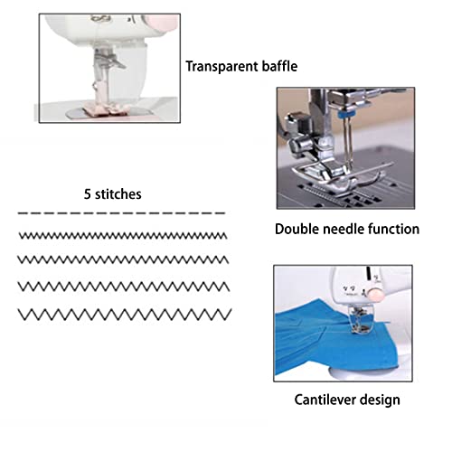 BAMFY Naaimachine, Kleine Zomen In De Hand Gehouden Draagbare Naaimachine Snel Repareren En Steek Ambachten - Image 4