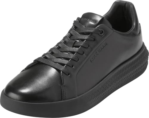 Cole Haan Men's Grand Hurrion Cup Lace-to-Toe Sneakers, Black/Black