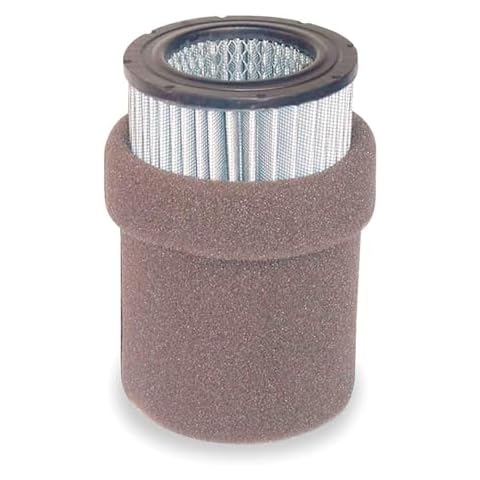 Solberg 231P™ Polyester Filter Cartridge with Prefilter, Compressor, Blower, 9-1/2" Height, 3-5/8" Inner Diameter, 5-3/4" Outer Diameter, 300 SCFM, Made in the USA Cover