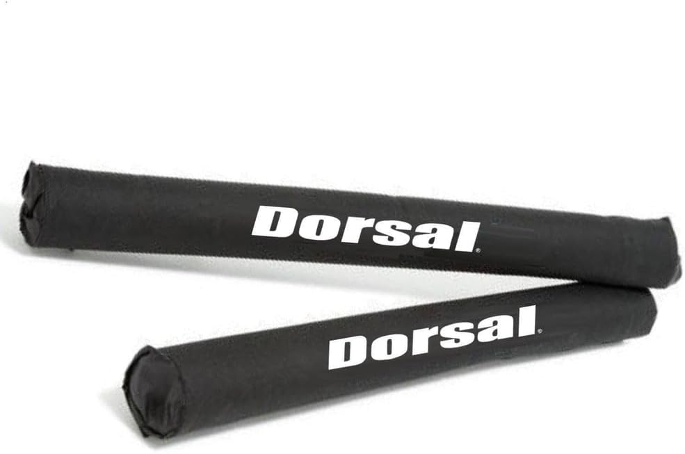 DORSAL Round Crossbar Surfboard Longboard Snowboard SUP Surf Roof Rack Pads 28 Inch
