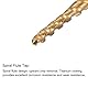 sourcing map M2 x 0,4 Spiralnut Gewindebohrer 1,6mm Bohrer Set Metrisch M35 Schnellstahl Maschinengewindebohrer Bohrwerkzeug