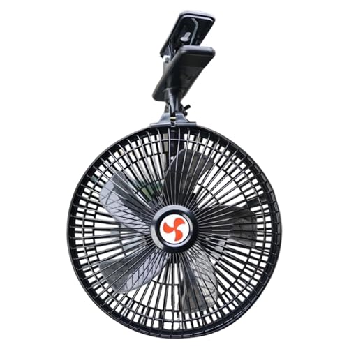 Ventilador para coche portátil con clip para refrescar el interior 7