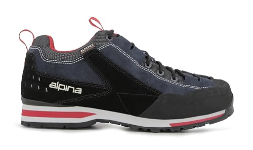 Alpina Royal Men's Hiking Wateproof Shoes | All Weather Grip - Slip Resistant Outsole | Lightweight | Full Leather