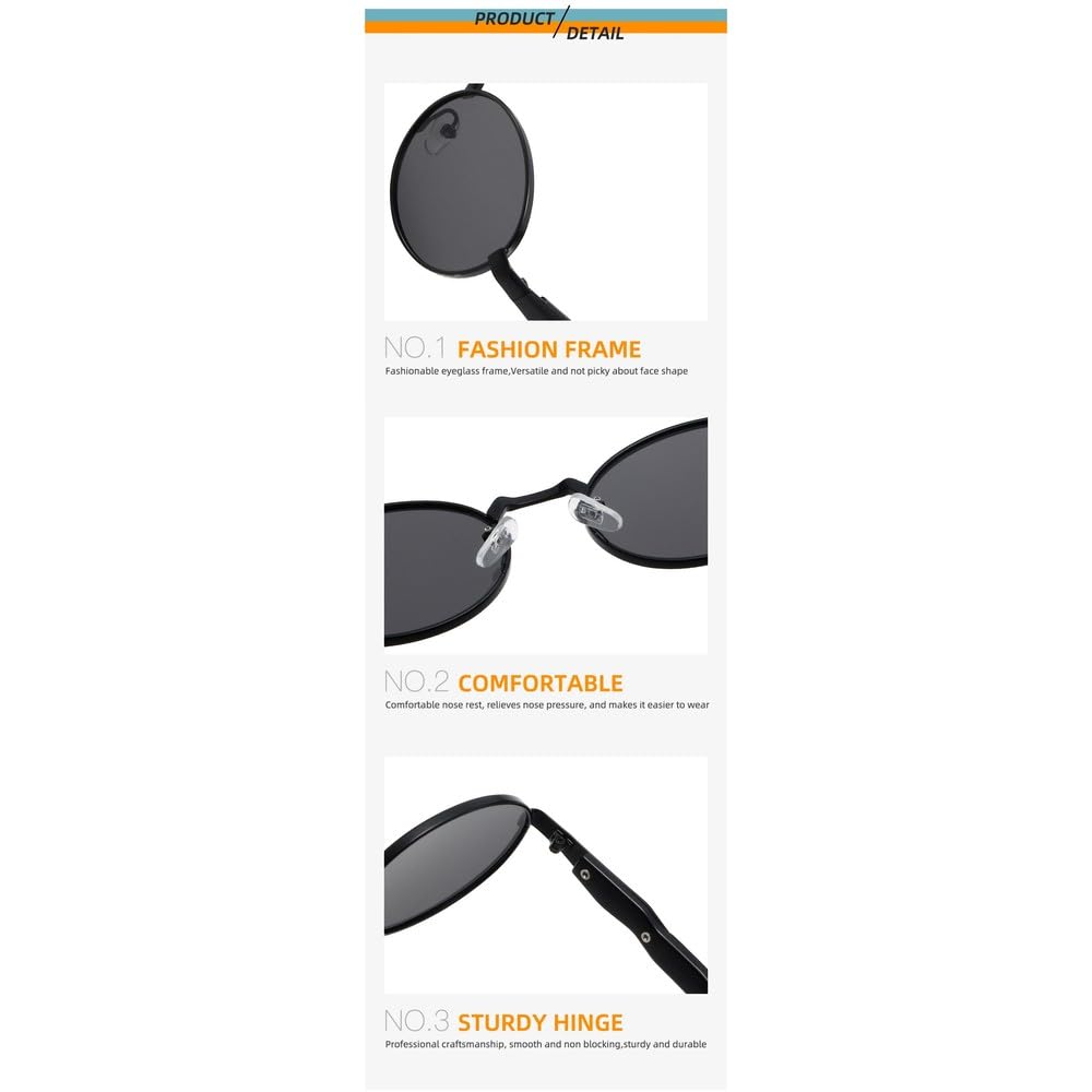 Okulary przeciwsłoneczne owalne z metalu w stylu retro, damskie, modne, w cukierkowych odcieniach, UV400, męskie, punkowe, na zakupy, na plażę, na imprezę, na rower