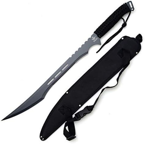 Snake Eye Tactical Fantasy Sword w/Nylon Sheath Machete Outdoors Camping