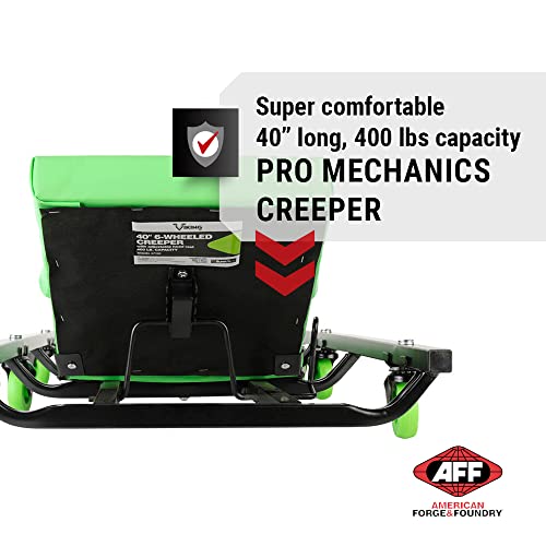 image for AFF Viking Mechanic's Creeper - Low Profile Fully Padded Design with A