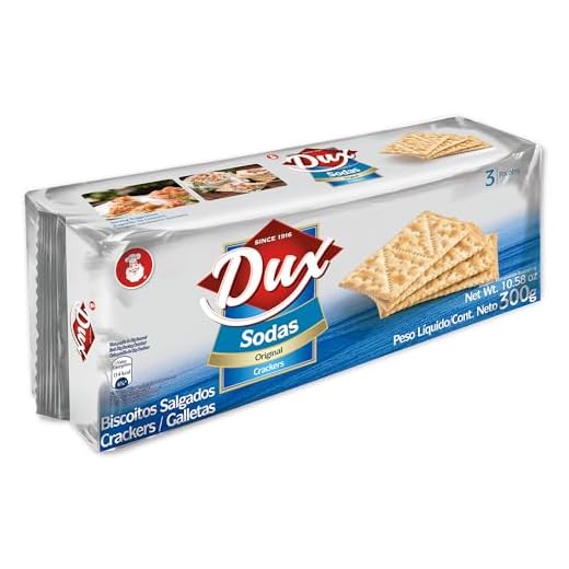 Dux Nutrition Biscoito Crackers Dux Soda Pacote 300G