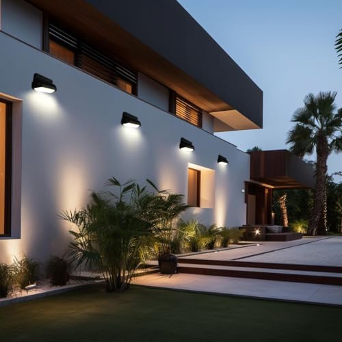 Plusled GL17202 Modern Wall Sconce Outdoor Porch Light Waterproof Patio Lamp Led Wall Light Fixture Aluminum 13W 3000K Front Door Lamp thumb #2
