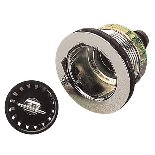 Sea-Dog Sink Drain with Strainer for 2 Inch Openings