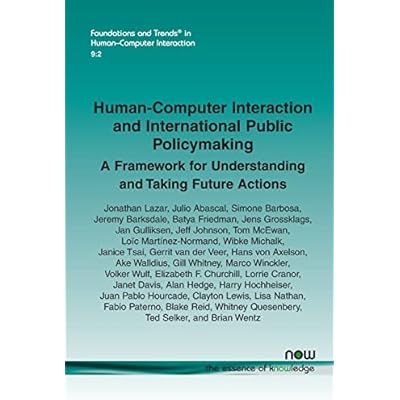 Human-Computer Interaction and International Public Policymaking