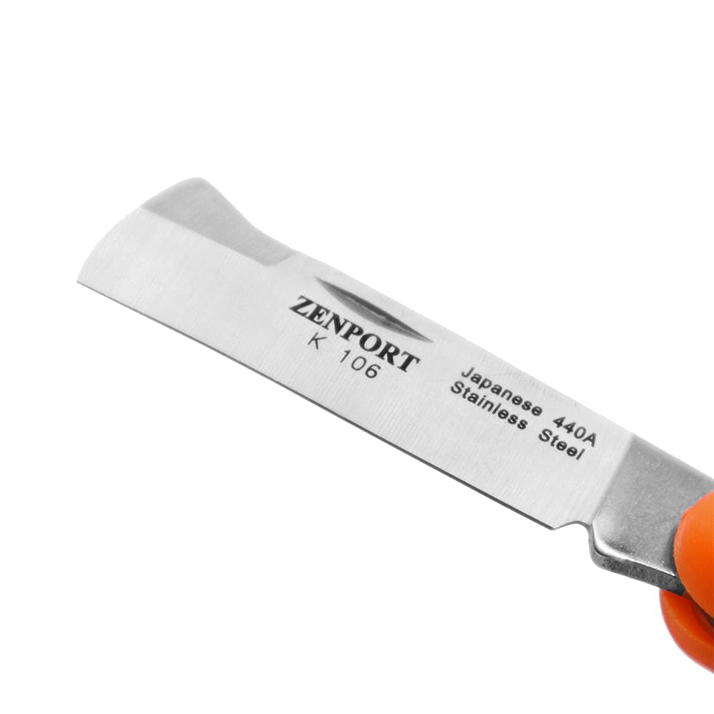 Amazon.com : Zenport K106 Grafting and Budding Folding Knife, Dual
