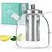 Tea Pot Set with Infuser by Kitchables - Loose Leaf Stove Top Glass Teapot Kettle with Stainless Steel Strainer (5 Cup, 44oz)