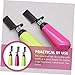 NOLITOY 3pcs Comb Applicator Bottle Hair Dye Tools for Salon Use Easy to Squeeze Hair Coloring Tooth Comb for Home Dyeing and Beauty Treatments