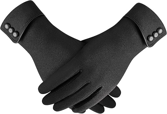 Ymomode Winter Gloves for Women, Winter Touch Screen Texting Warm Gloves with Thermal Soft Lining for Women