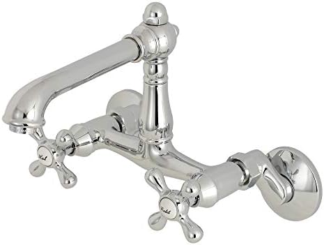 Kingston Brass KS7025AX English Country 2-Handle Wall Mount Roman Tub Faucet Oil