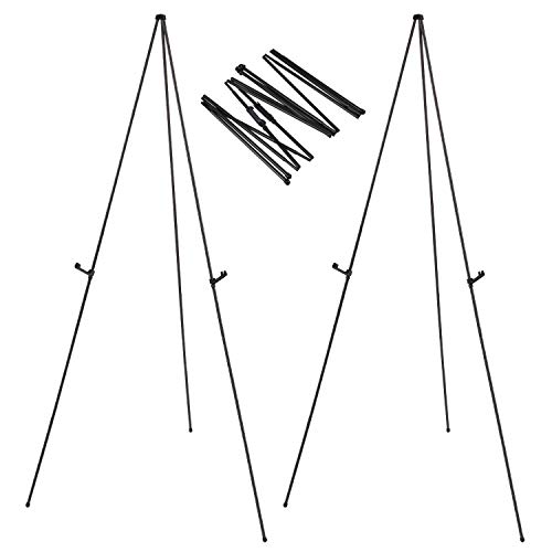 Folding Easel for Display, Magicfly 2 Pack 63 Inch Floor Poster Easel St