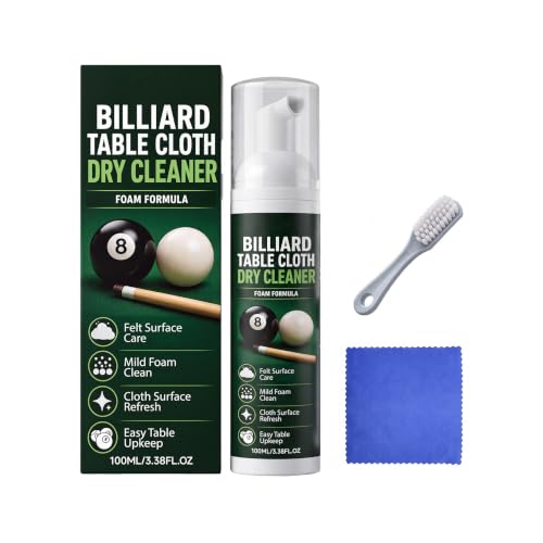 GlowMy Billiard Table Foam Cleaner, Water-Free Dry Cleaning Spray