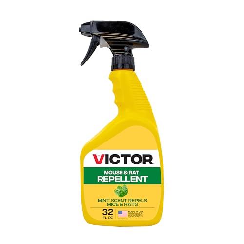Victor M809 Mouse and Rat Repellent Spray, As a Trusted Name in pest Control for Over 115 Years, Victor® has Everything You Need to get Your Rodent Invaders Under Control.