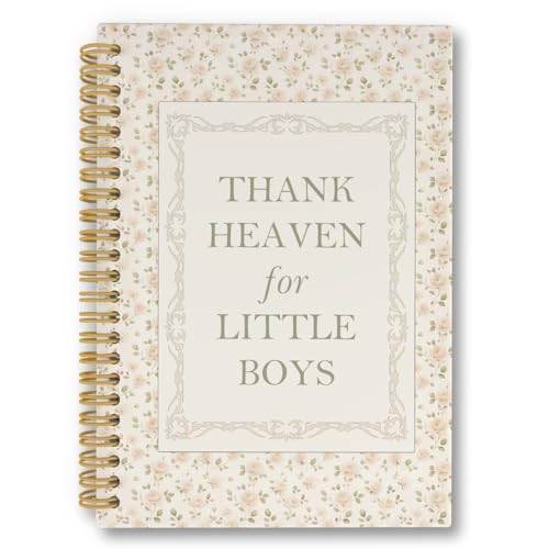 Vintage Farmhouse Floral College Ruled Spiral Notebook cadeau de naissance
