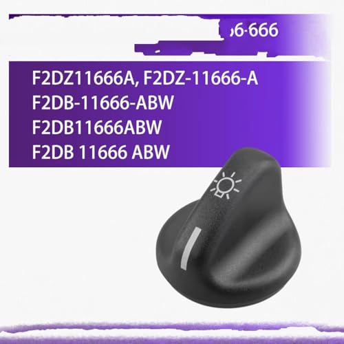 Perilla de interruptor de faros para Mercury Mountaineer 1997-2001 F2DZ11666A 4