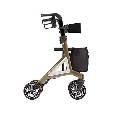 Bischoff & Bischoff Alevo Country Rollator, faltbar - Gelände-Rollator für drinnen und draußen Cover
