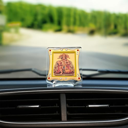 Image of Panchmukhi Hanuman Car Dashbaord Idol Showpiece Living Room Car Dashboard | Showpiece Decor