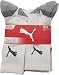 Puma Men's Crew Socks Sports Cool Cell , 8 Pairs,Gray,Sock size 10-13, Shoe size 6-12