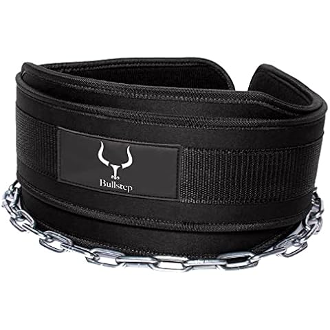 Bullstep Cinturon Lastre Dominadas Barra Con Cadena de Acero Cover