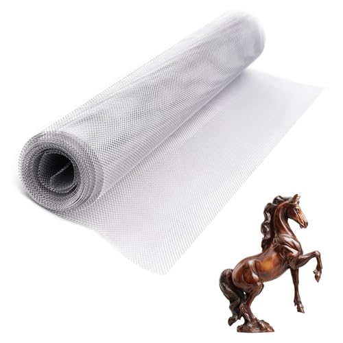 Aluminum Wire Mesh for Sculpting, 16.4ftx15.7in/5mx40cm Moldable ...