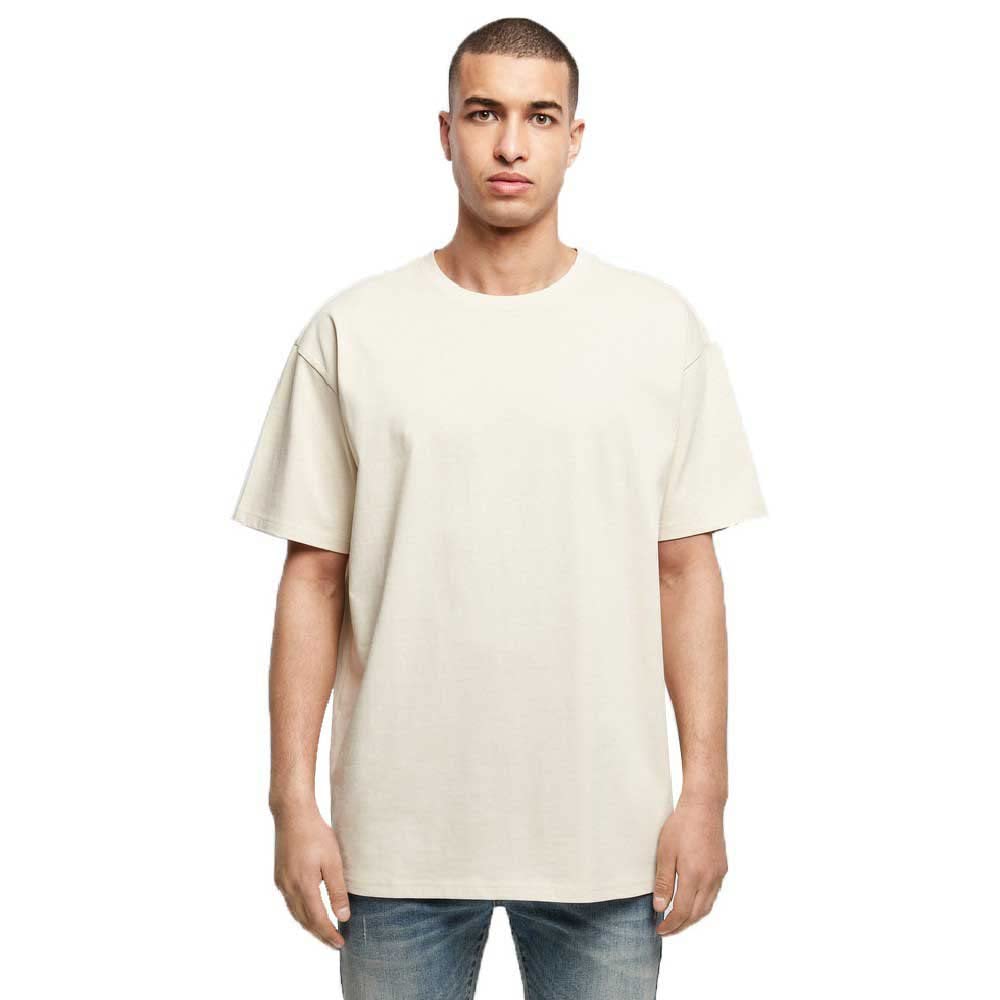 Build Your Brand Mens By102-heavy Oversize Tee T-Shirt, Sand, L UK