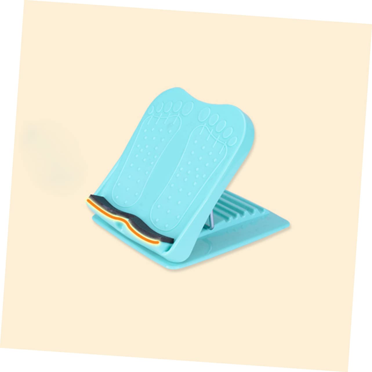 DECHOUS Pedale Fitness Abs Robusto Per Stretching Piedi e Costole Attrezzatura Pieghevole Per Riabilitazione e Massaggio Plantare