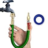 Middrivr RV Winterizing Kit, RV Air Compressor Adapter, RV Water Blowout Adapter Air Compressor Quick Connect kit, Car Accessories Sprinkler Blowout Adapter System for Motorhome Camper Boat