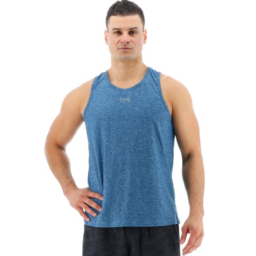 Débardeur d'entraînement TYR Airtec t-shirt de sport athlétique homme noir