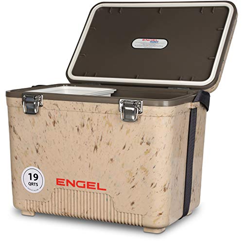 Engel Uc19 19Qt Leak-Proof, Air Tight, Drybox Cooler And Small Hard Shell Lunchbox For Men And Women In Camo #TOP4